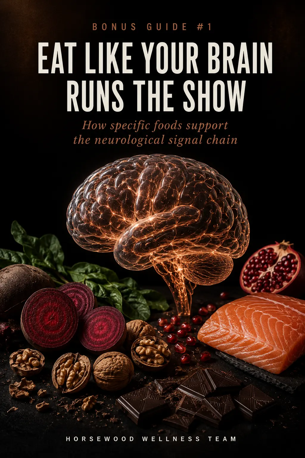 Eat Like Your Brain Runs The Show — bonus guide cover