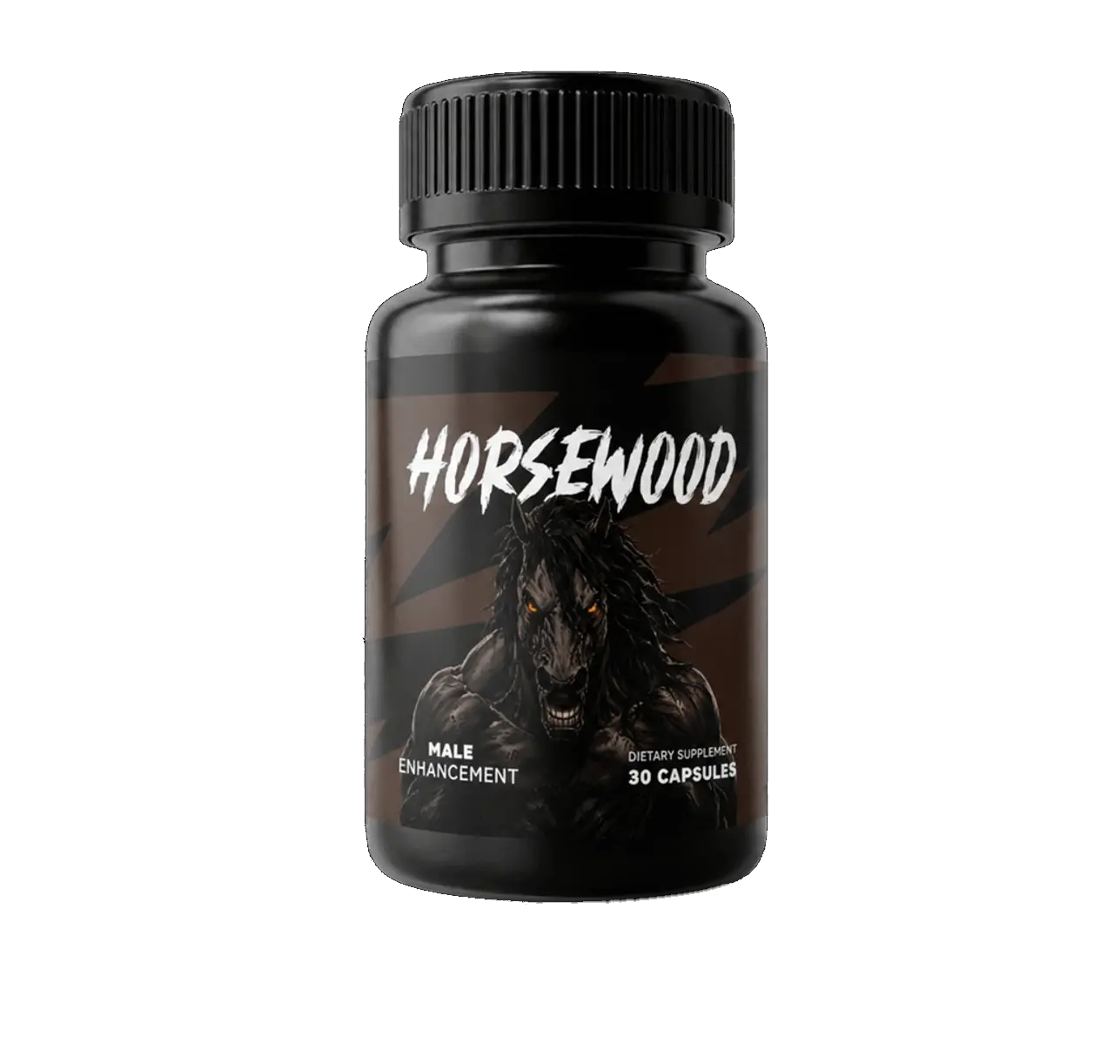 Horsewood Male Enhancement supplement bottle, 30 capsules